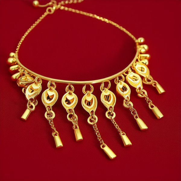 黄金首饰项链图片 黄金首饰项链图片